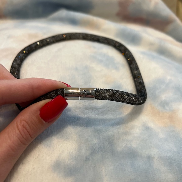 Swarovski Black with Stones Choker Necklace - Picture 3 of 5